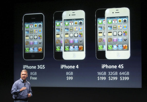 tarifs de l'iPhone 4S 